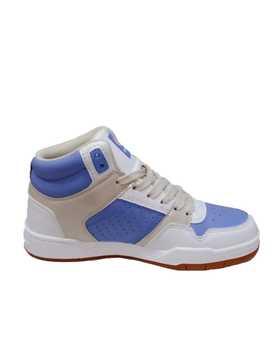 Foto 3 pulgar | Tenis Dama Champion Court Hi Azul Cas10600w