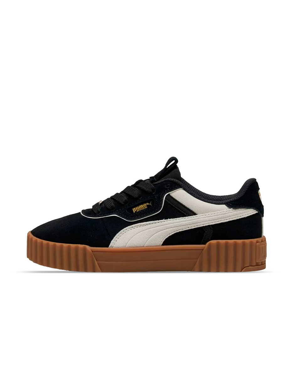 Foto 2 pulgar | Tenis Puma Carina 3.0 Luxe Negros para Mujer