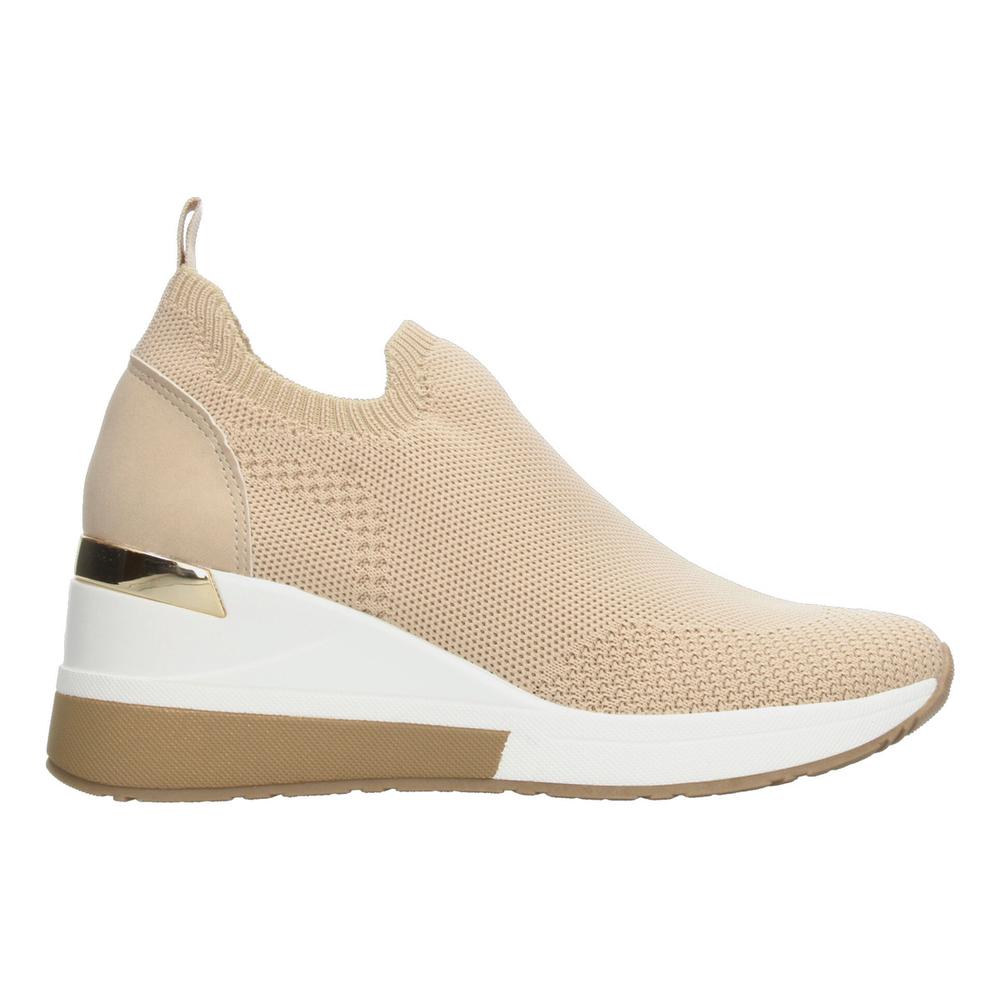 Tenis Mujer Berlin Con Plataforma Platform Color Beige Beige