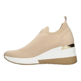Foto 5 | Tenis Mujer Berlin Con Plataforma Platform Color Beige Beige