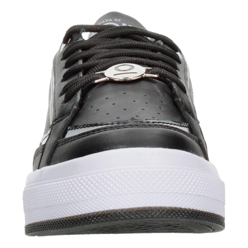 Foto 7 pulgar | Tenis Ozono Negro Para Mujer [ozo2897] Negro