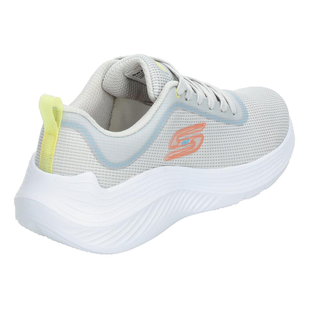 Foto 4 pulgar | Tenis Skechers Bobs Gris Para Mujer [ske1035] Blanco