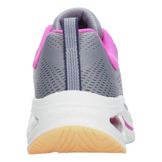 Foto 7 | Tenis Skechers Mujer Skech-air Meta Gris Con Cintas Dama Rosa