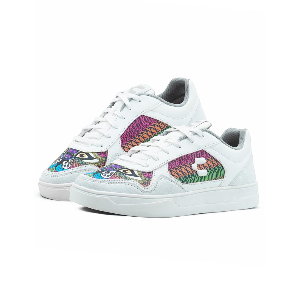 Foto 2 | Tenis Charly Para Mujer Edición Especial Jacobo & María Ángeles Multicolor Blanco