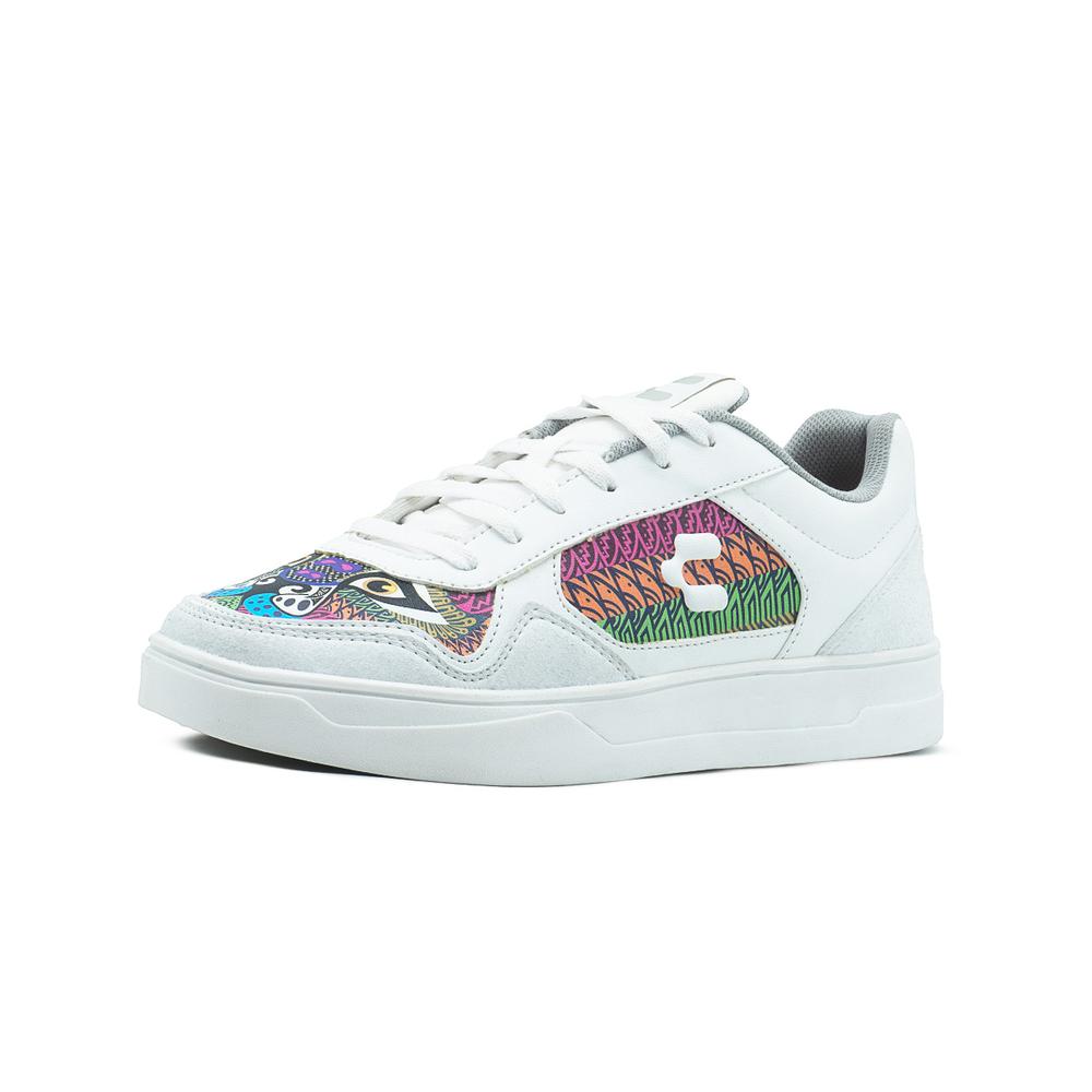 Foto 5 pulgar | Tenis Charly Para Mujer Edición Especial Jacobo & María Ángeles Multicolor Blanco