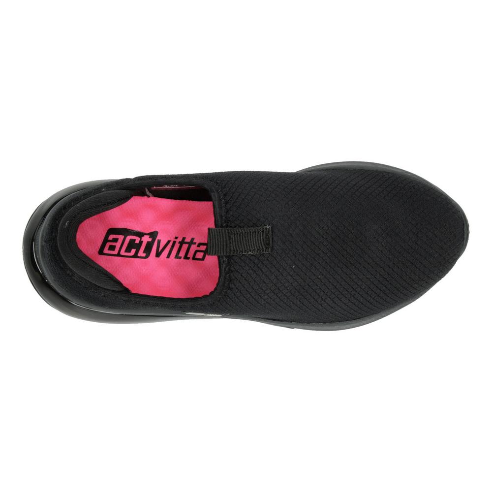 Foto 9 pulgar | Tenis Dama Actvitta Negro Para Mujer Negro