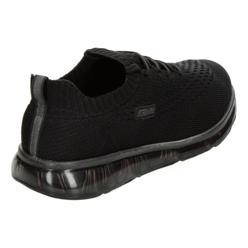 Foto 3 | Tenis Deportivos Mujer Actvitta Negro De Tejido Tela Tipo Calceta Originales Cómodo Ligeros Casuales Negro