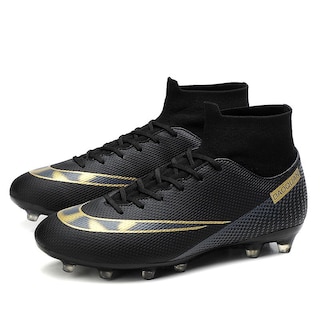 Foto 2 | Venta Internacional - Cleats Fútbol Superfly Para Hombres Y Mujeres Negros Talla 35