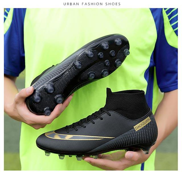 Foto 4 | Venta Internacional - Cleats Fútbol Superfly Para Hombres Y Mujeres Negros Talla 35