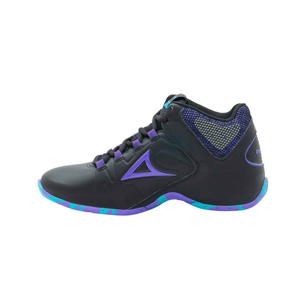 Foto 3 pulgar | Tenis Para Mujer Pirma  Basket Basquetbol Color Negro Morado Negro