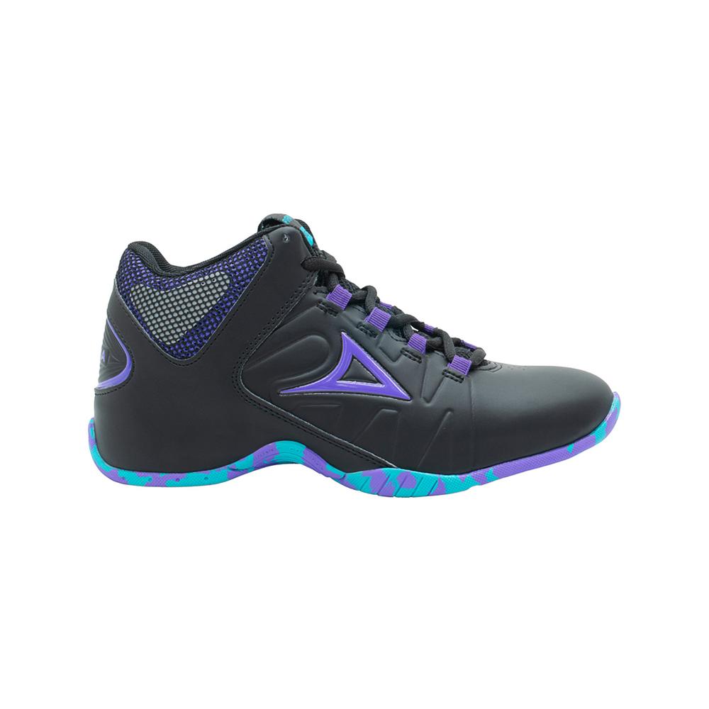 Foto 4 pulgar | Tenis Para Mujer Pirma  Basket Basquetbol Color Negro Morado Negro