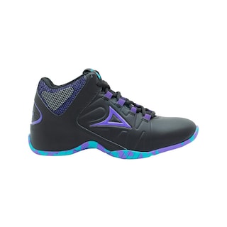 Foto 3 | Tenis Para Mujer Pirma Basket Basquetbol Color Negro Morado Negro