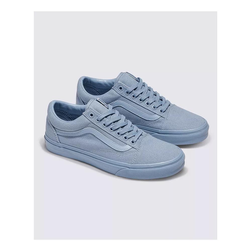 Foto 5 | Tenis Vans Mujer Clasicos Comodos Skate Suela Baja Azul