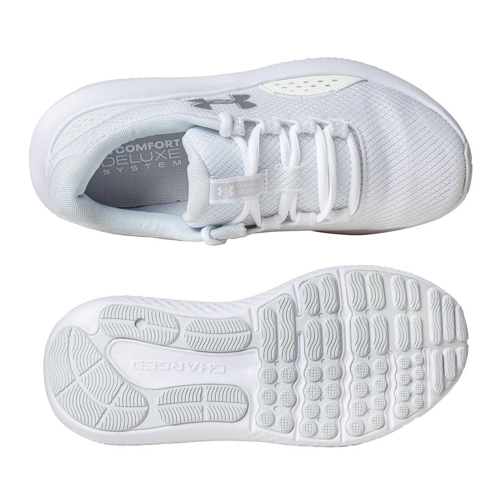 Foto 3 pulgar | Tenis Under Armour Charged Surge 4 - 3027007100 - Blanco - Mujer Blanco