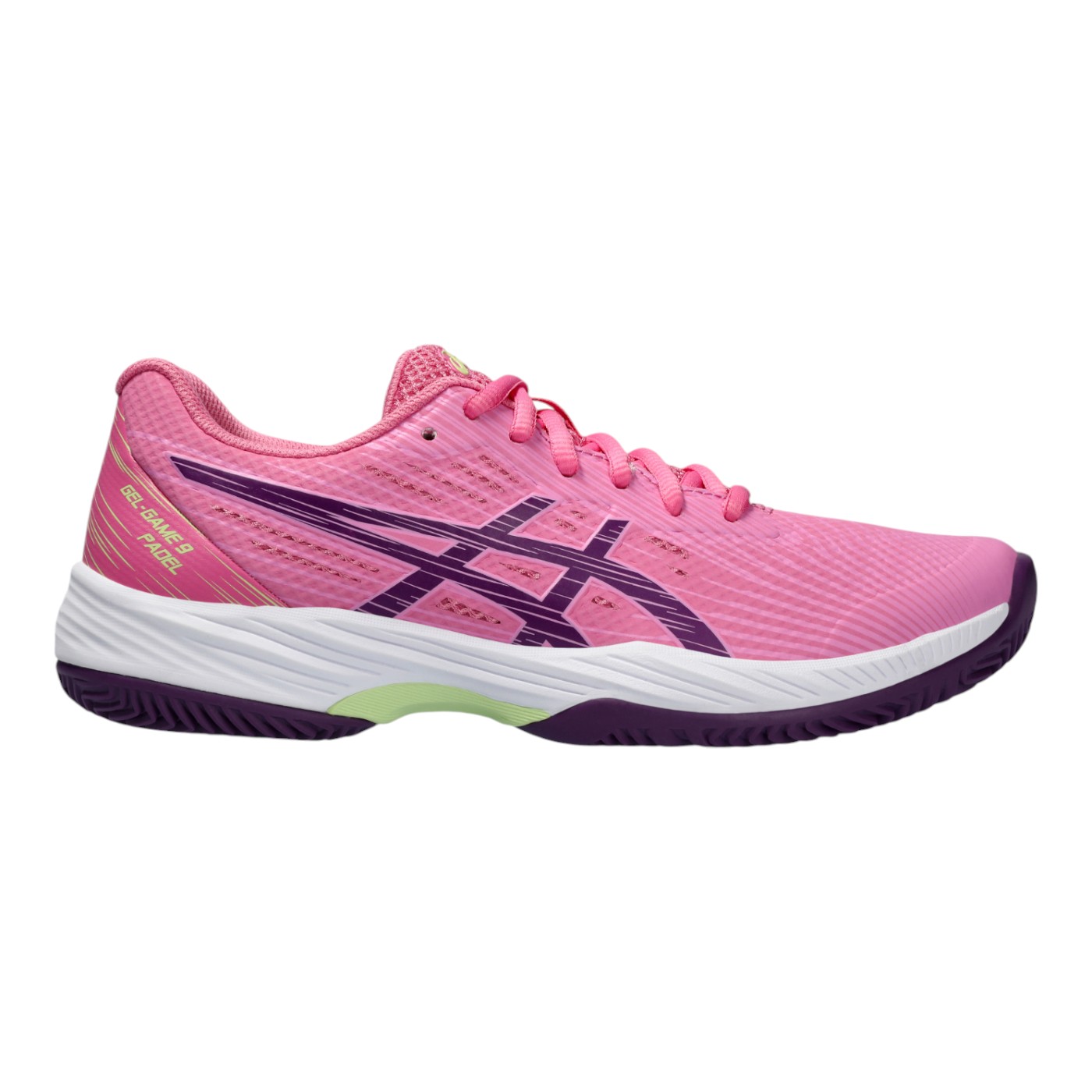 Foto 2 pulgar | Tenis Asics Game Para Mujer Color Rosa Modelo 1042a210700