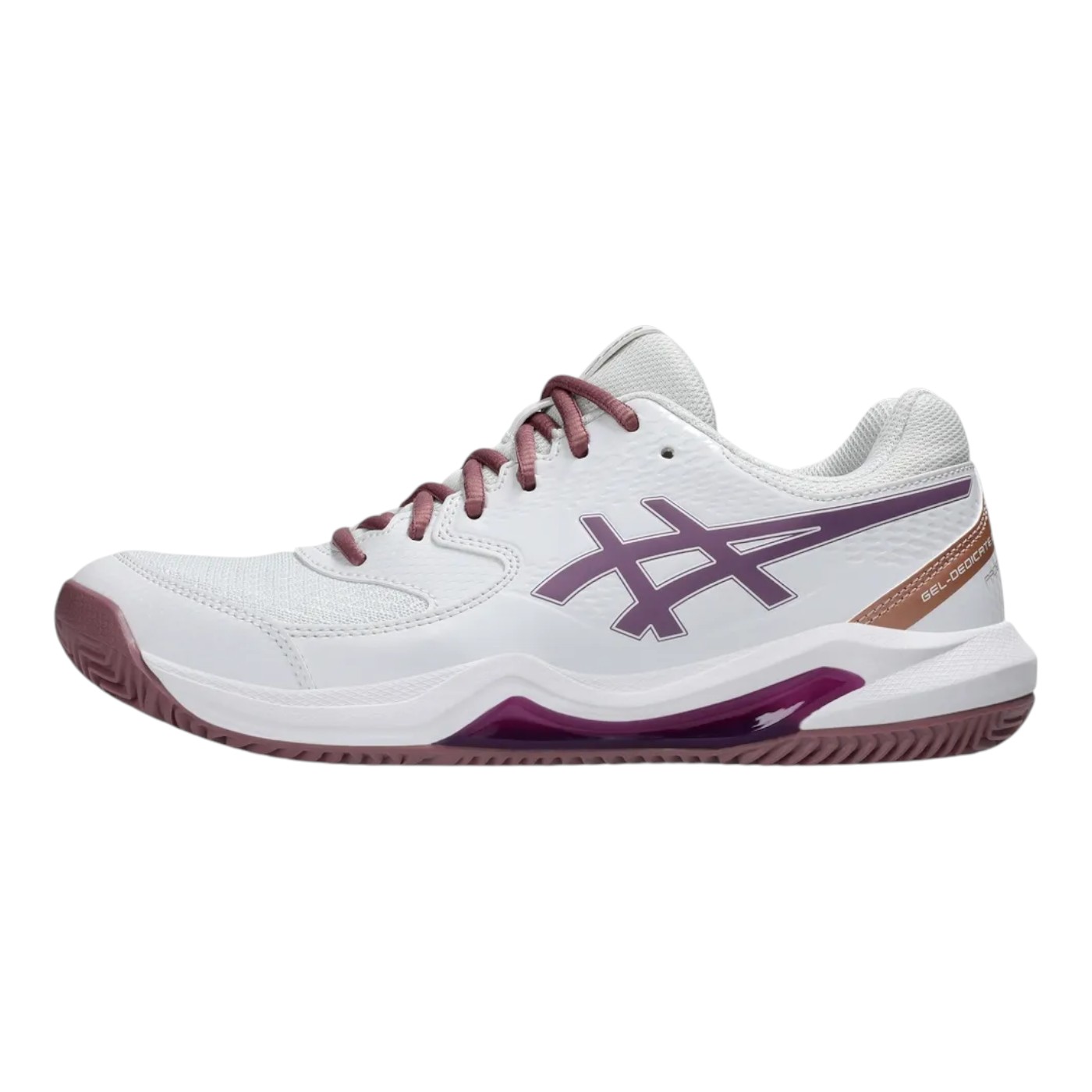 Foto 3 pulgar | Tenis Asics Dedicate Para Mujer Color Blanco Modelo 1042a241103
