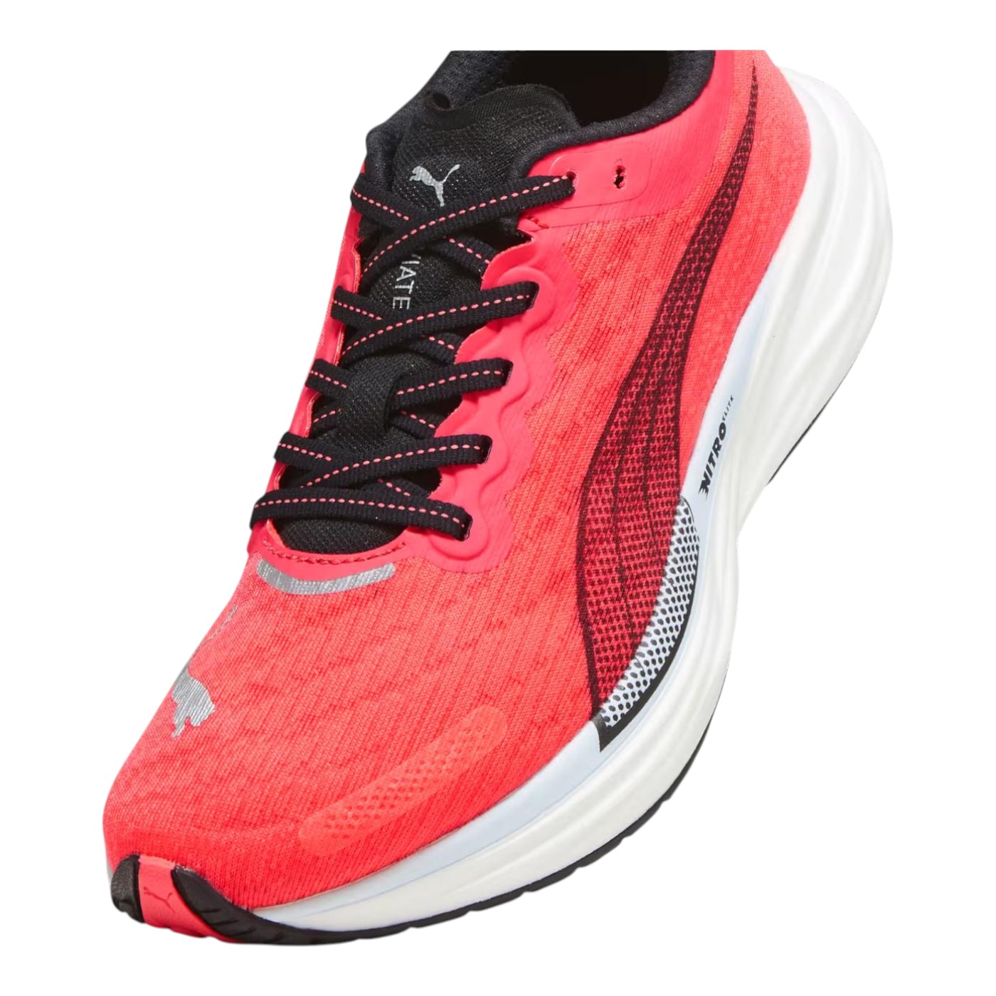 Foto 7 pulgar | Tenis Puma Deviate Nitro 2 Wns Para Mujer Color Rojo Modelo 37685522