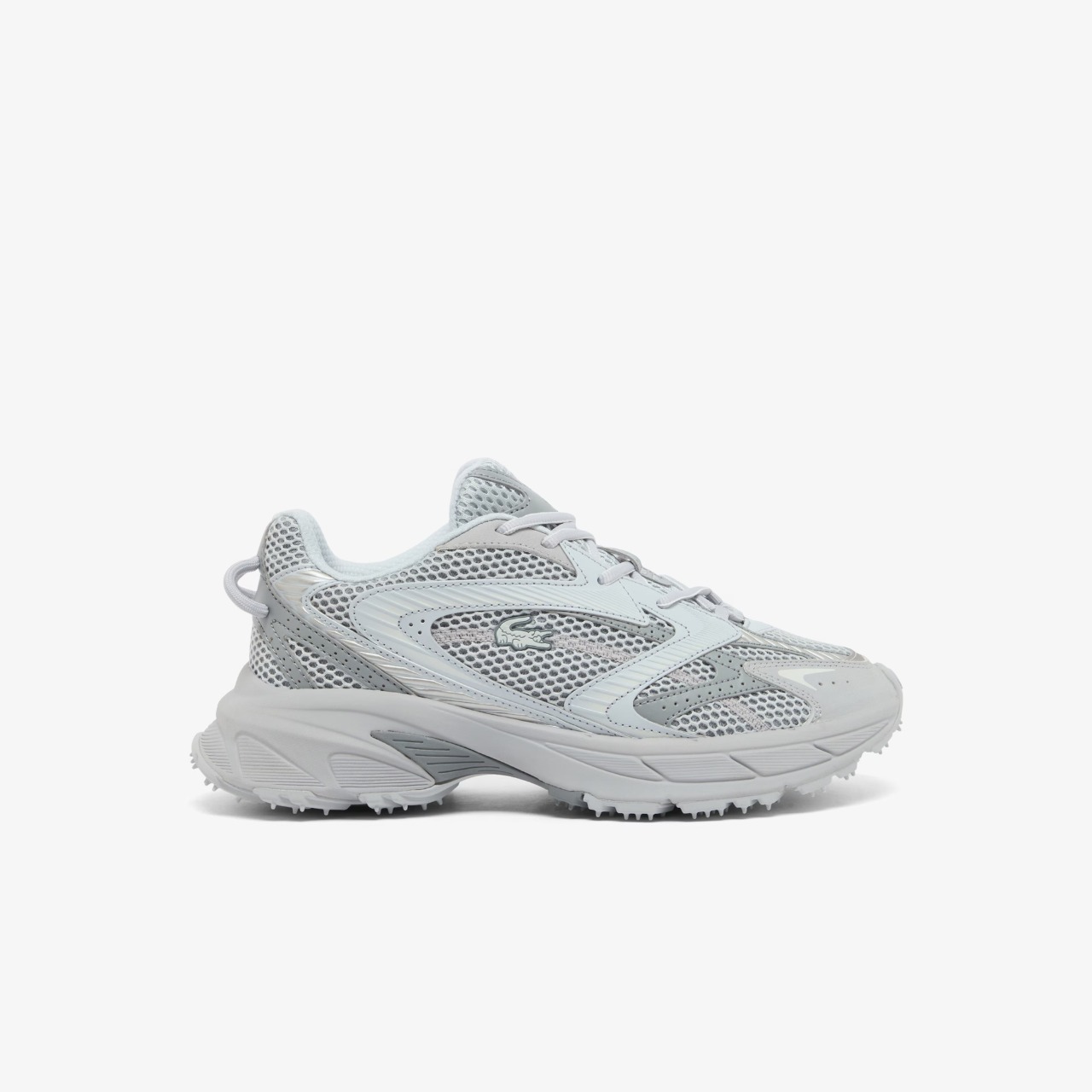 Foto 2 pulgar | Tenis Lacoste Snaekers Neo Shot 125 Deportivo Comodos De Mujer Gris - Original