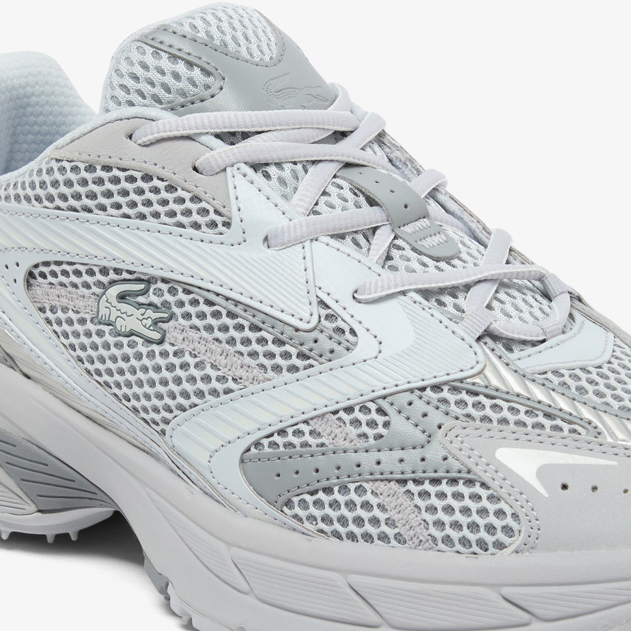 Foto 7 pulgar | Tenis Lacoste Snaekers Neo Shot 125 Deportivo Comodos De Mujer Gris - Original