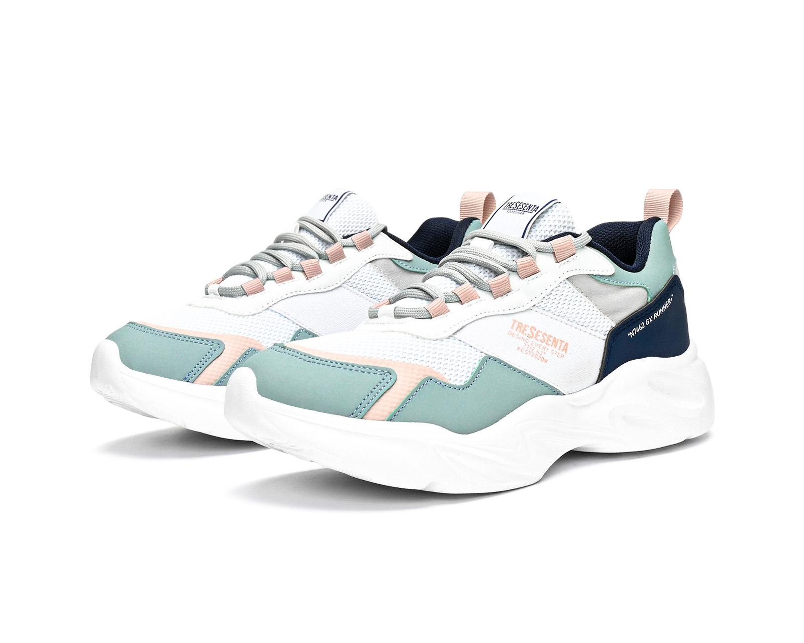 Tenis 360 Nebula color Blanco Ultralight Sport-urban para Dama