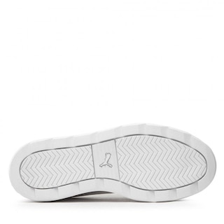 Foto 7 | Tenis Puma Casuales con Plataforma Blancos para Mujer