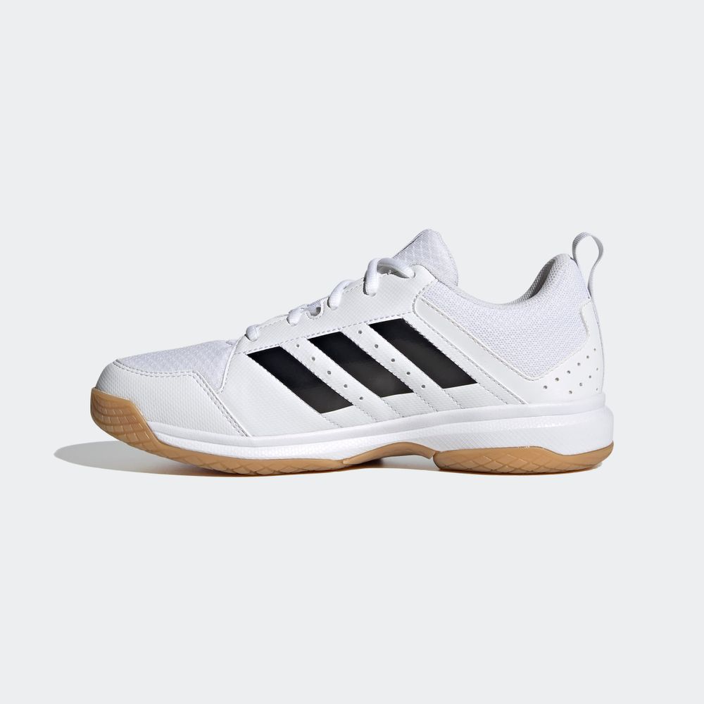 Foto 4 pulgar | Tenis Adidas Ligra 7 Blancos para Mujer