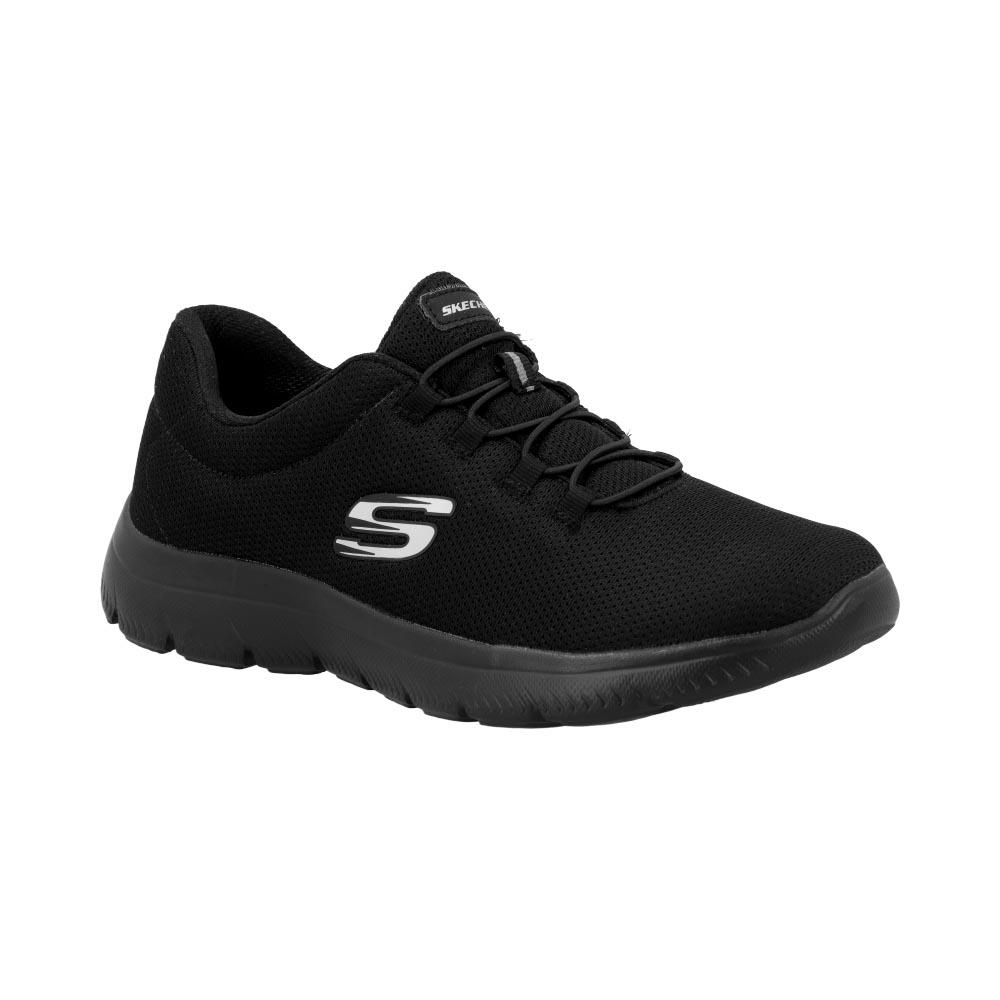 Tenis Deportivos Skechers 10000MX color Negro para Mujer