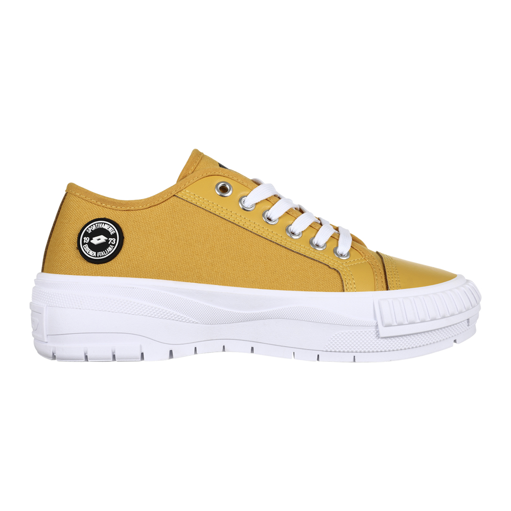 Tenis Lotto Ruvin W L color Amarillo para Mujer