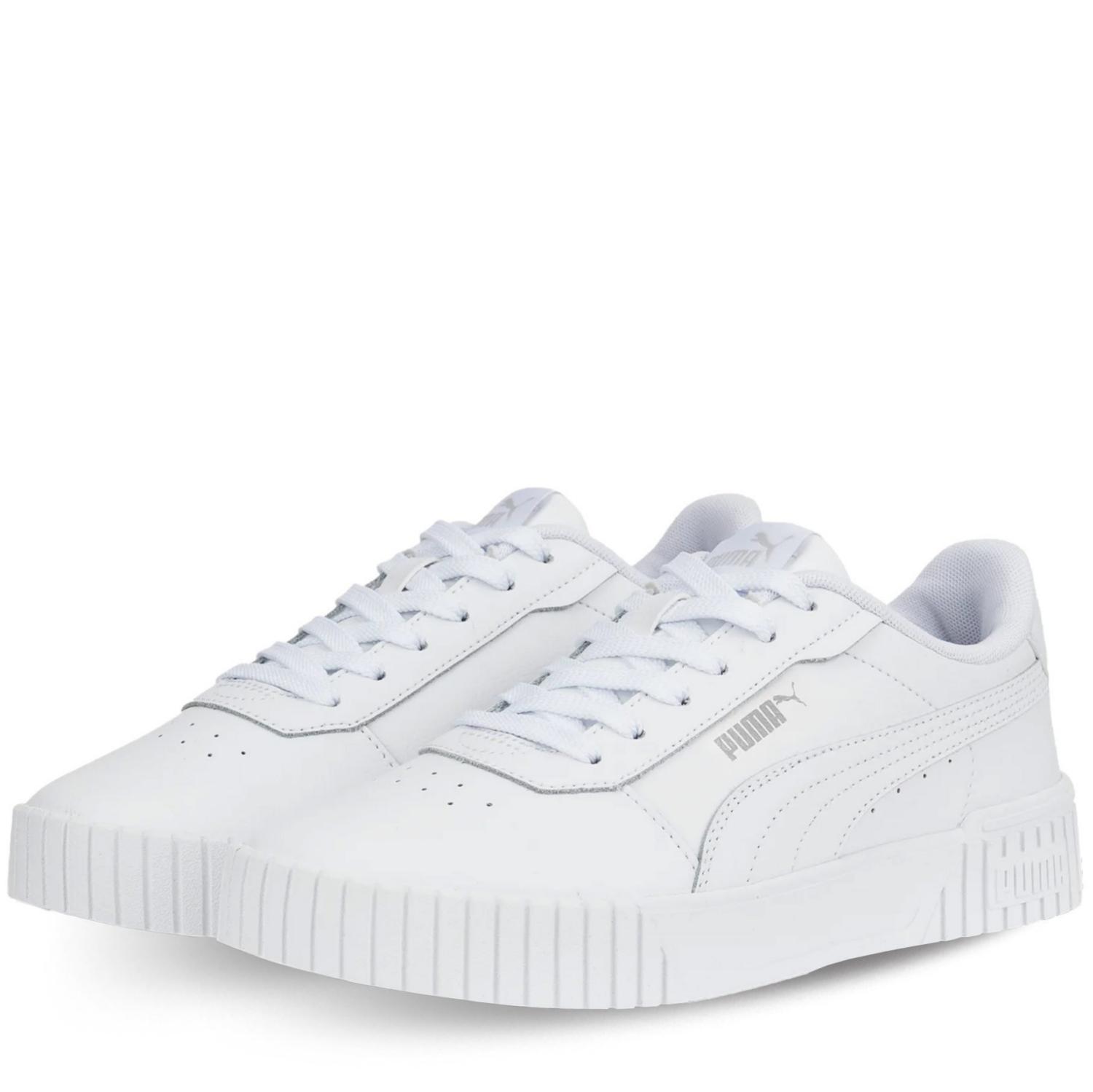 Foto 4 pulgar | Tenis Puma 385849-02 CARINA 2.0 Blancos para Mujer