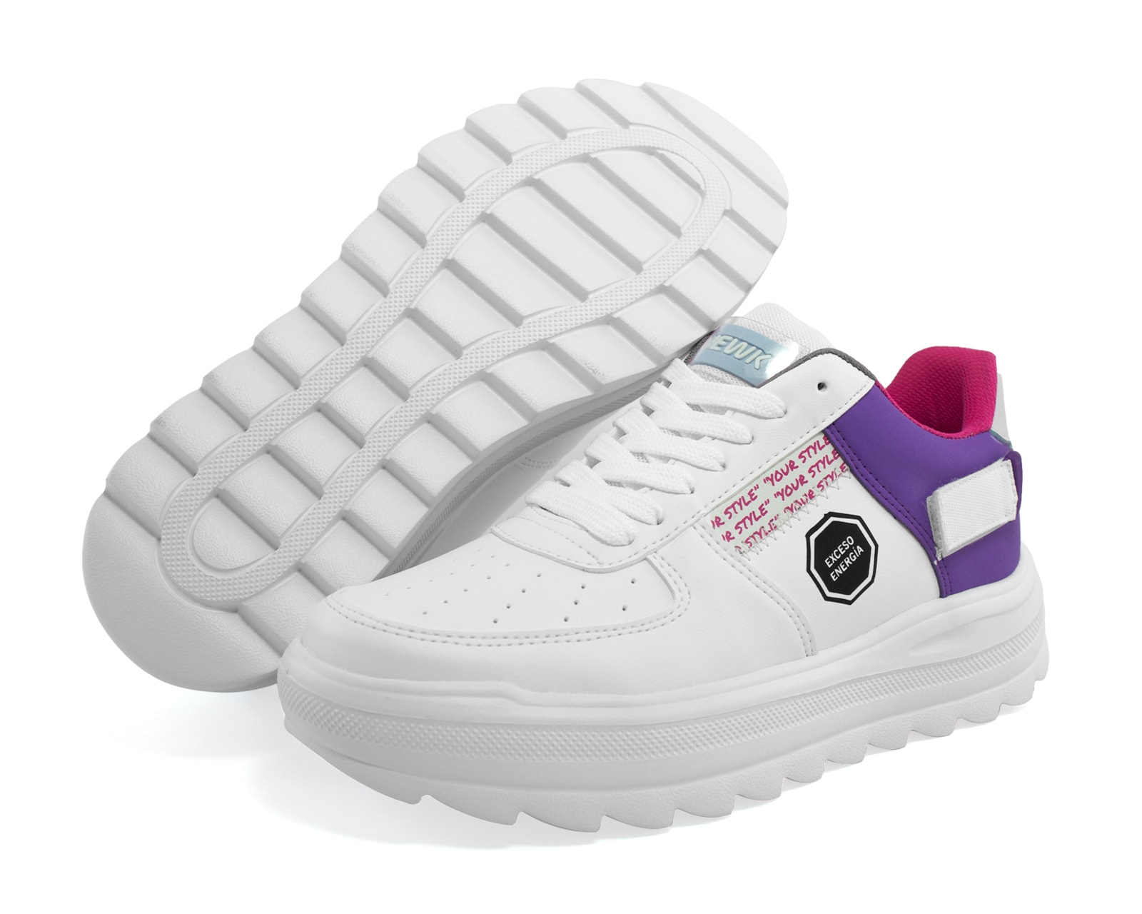 Tenis Newk Línea NK Keni color Blanco para Mujer $649