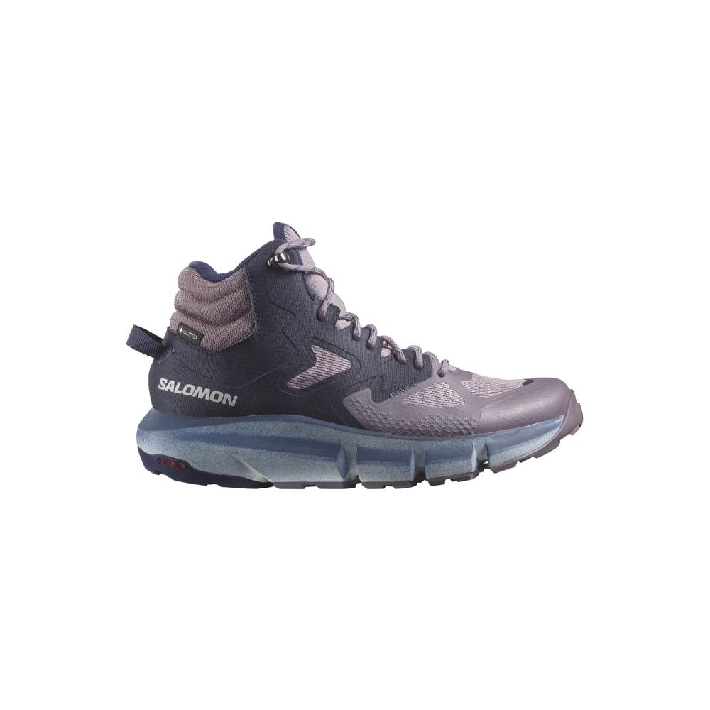 Tenis Deportivos Salomon L41737000 color Gris para Mujer