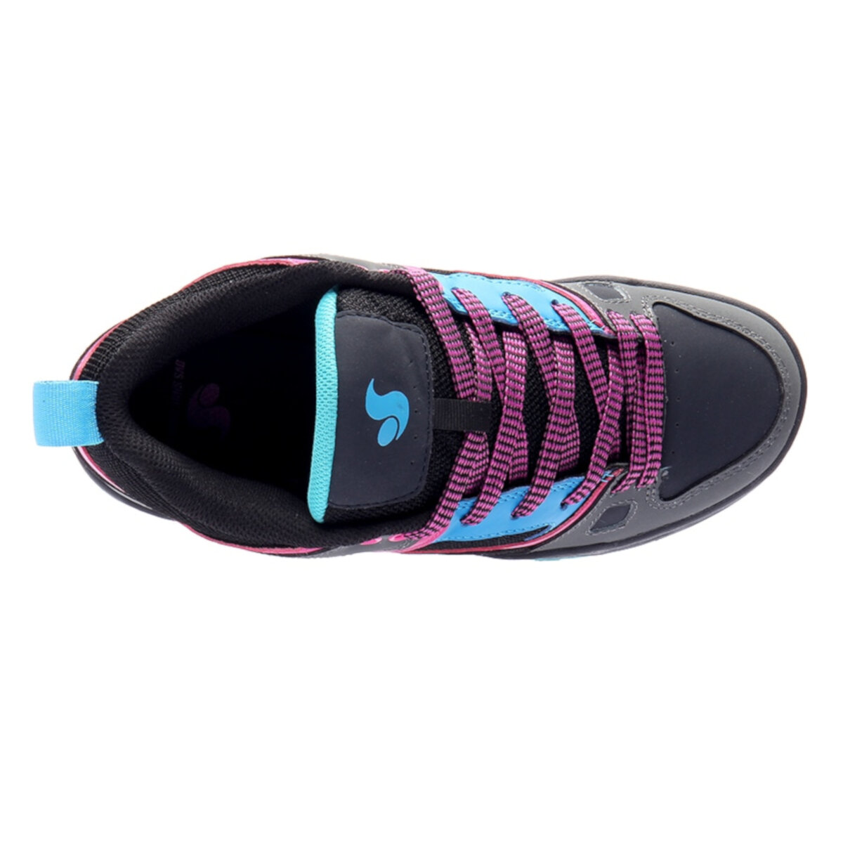 Foto 5 pulgar | Tenis DVS Gambol 007 color Negro Purple Blue Nubuck para Skateboarding