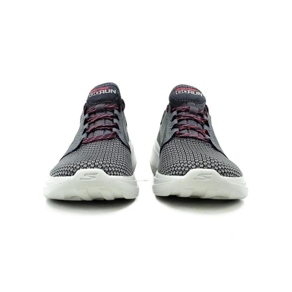 Foto 4 pulgar | Tenis Skechers Invigora Te-x 15102x Gris/fiusha-mujer Gris