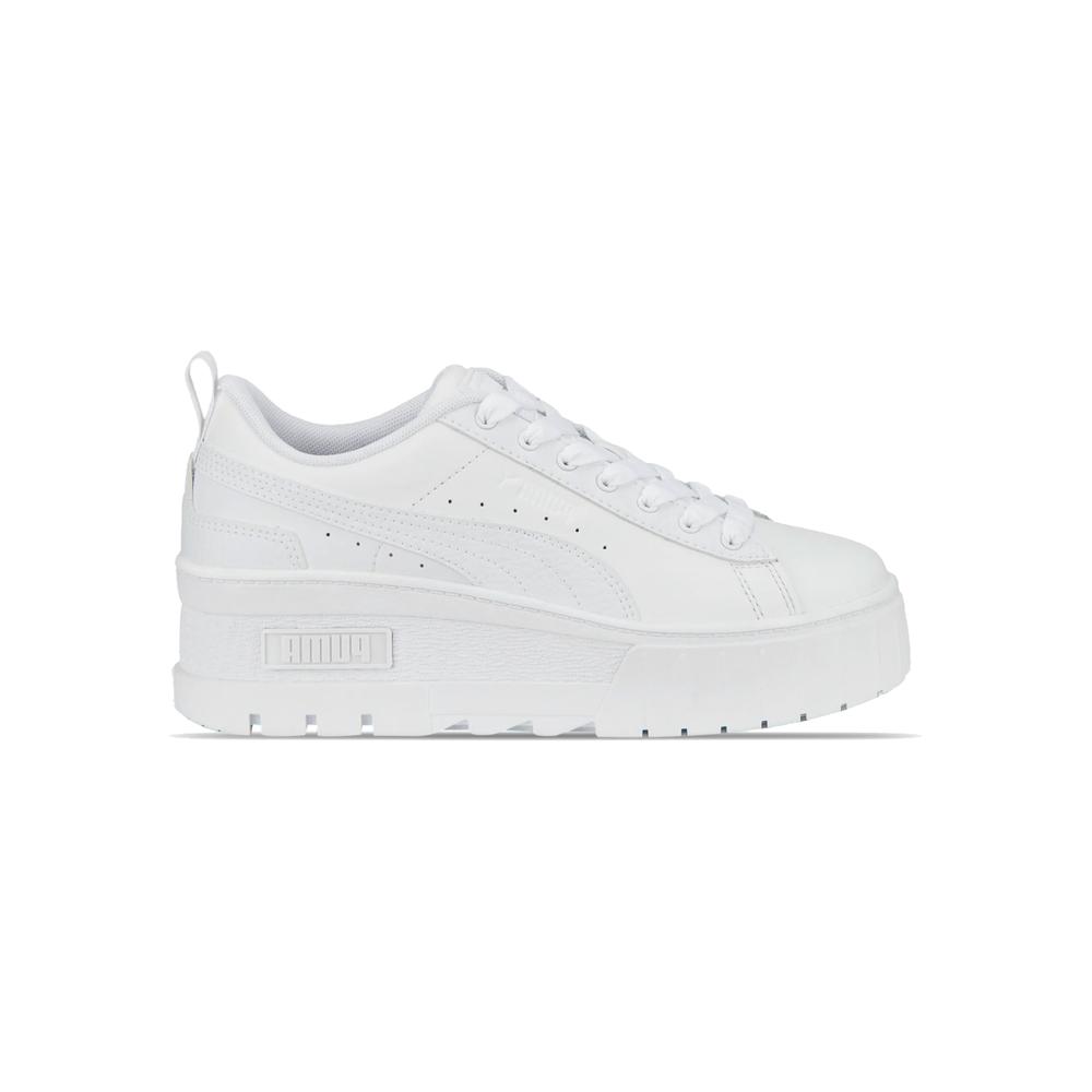 Foto 2 pulgar | Tenis Puma 386273 04 Mayze Wedge Plataforma Moda Casual color Blanco  para Mujer