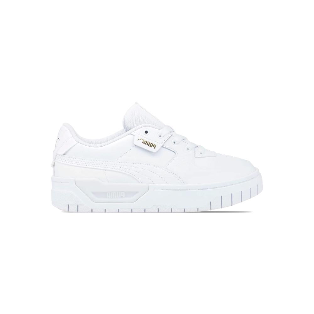 Tenis Puma Cali Dream Leather Mujer Sport Deportivo Color Blanco