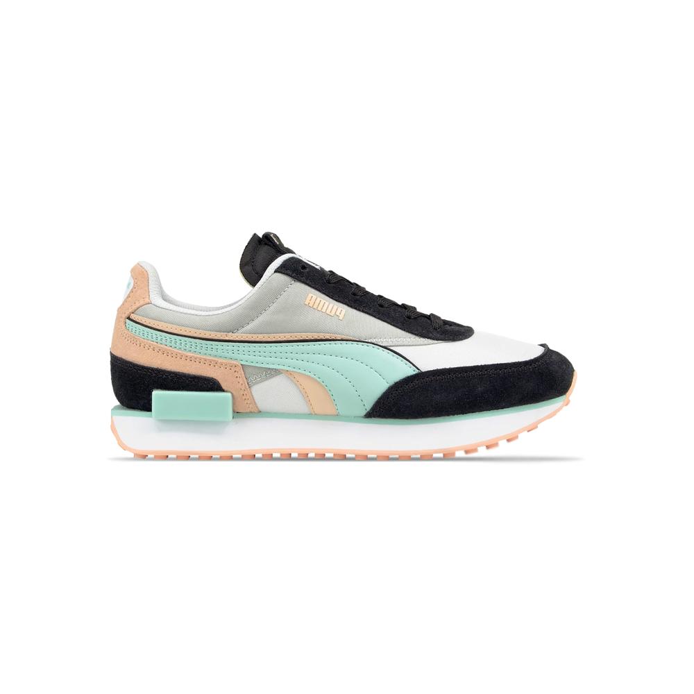 Tenis Puma Future Rider Double Casuales Grises para Mujer