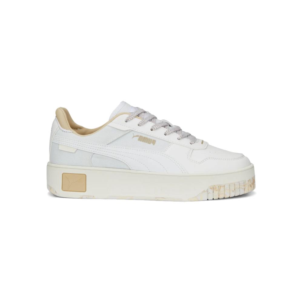 Tenis Puma 389391 01 color Blanco Carina Street Better Moda Caminar Casual para Mujer