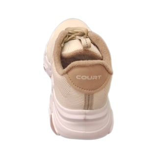 Foto 5 | Tenis Court A7905t color Beige para Mujer