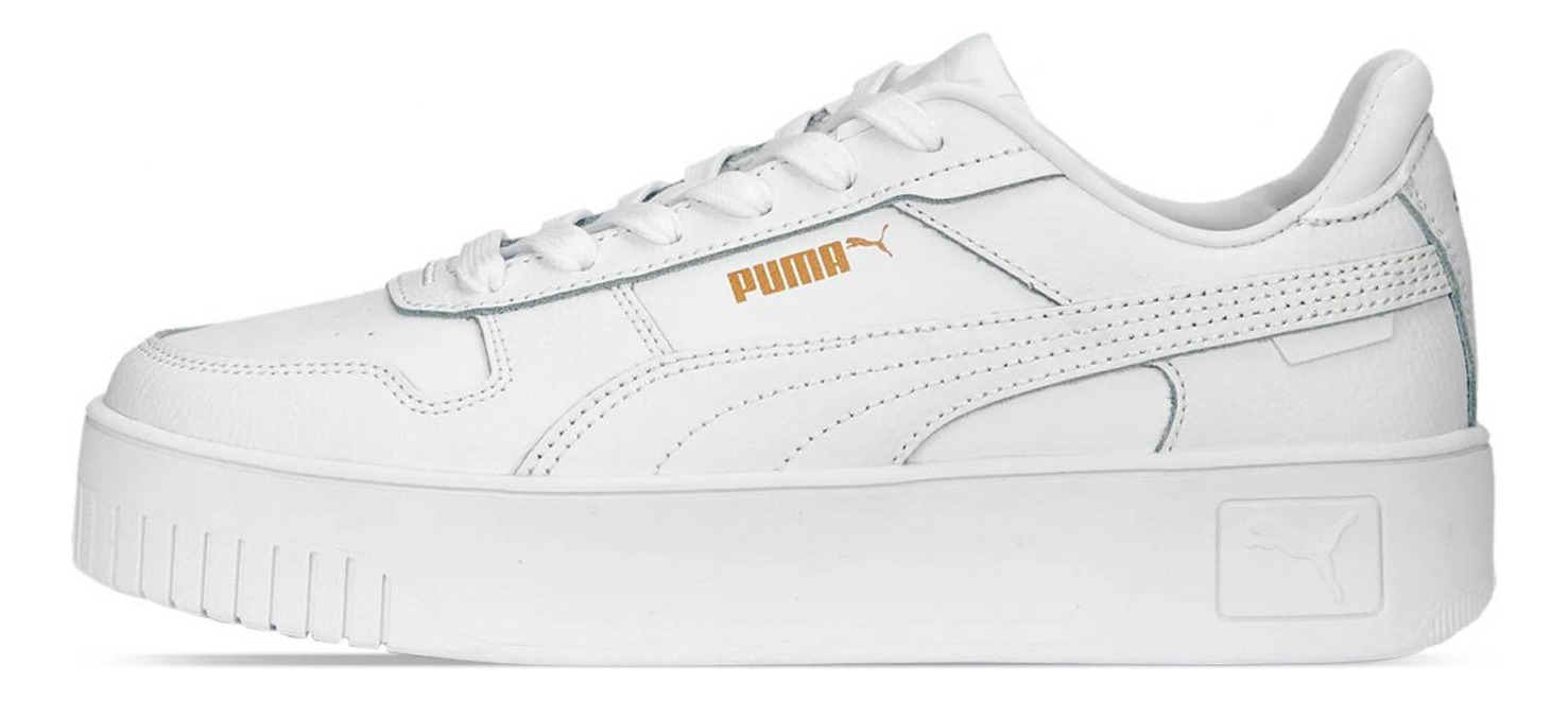 Foto 2 pulgar | Tenis Puma Carina Street 38939001 Blancos para Mujer