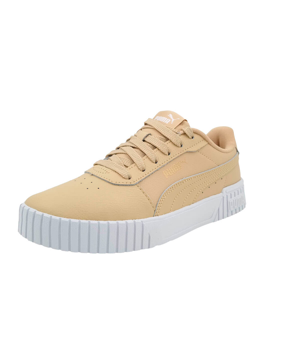 Foto 3 pulgar | Tenis Puma Carina 2.0 color Beige para Mujer