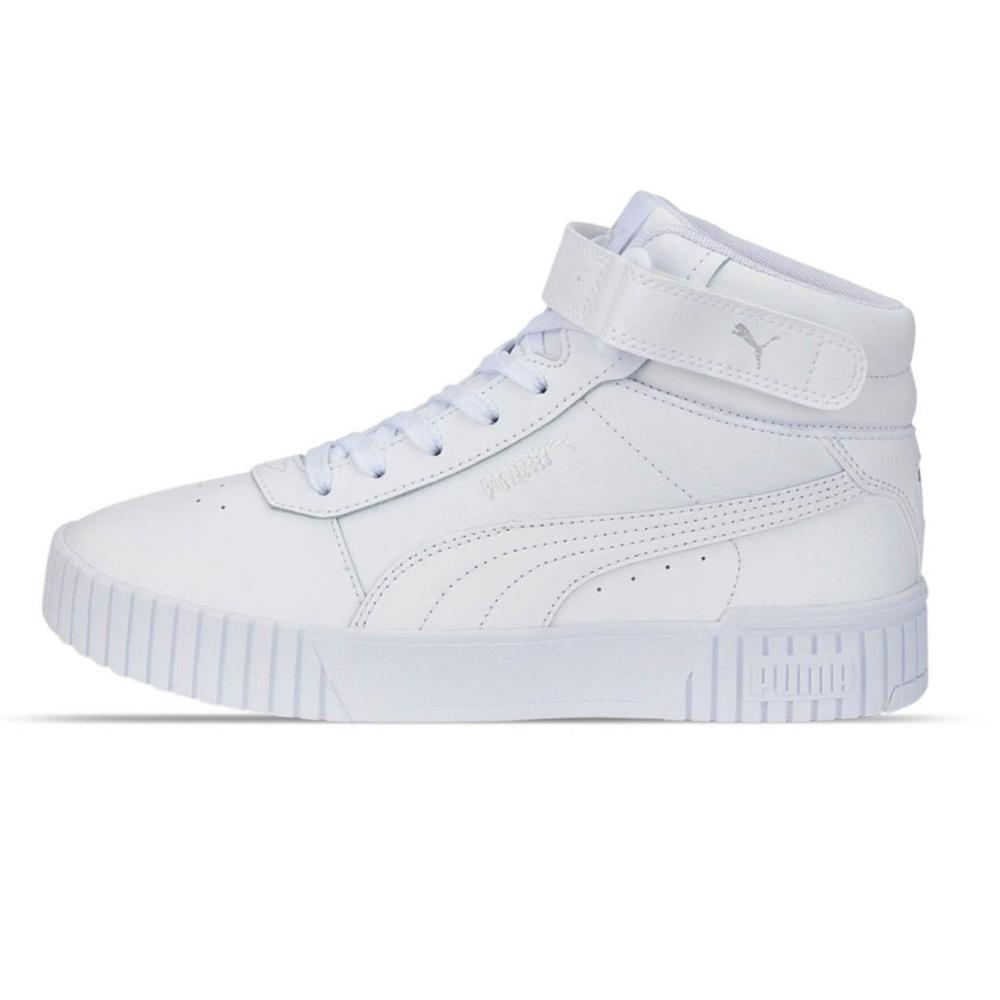 Tenis Puma Carina 2.0 Mid Blancos para Mujer