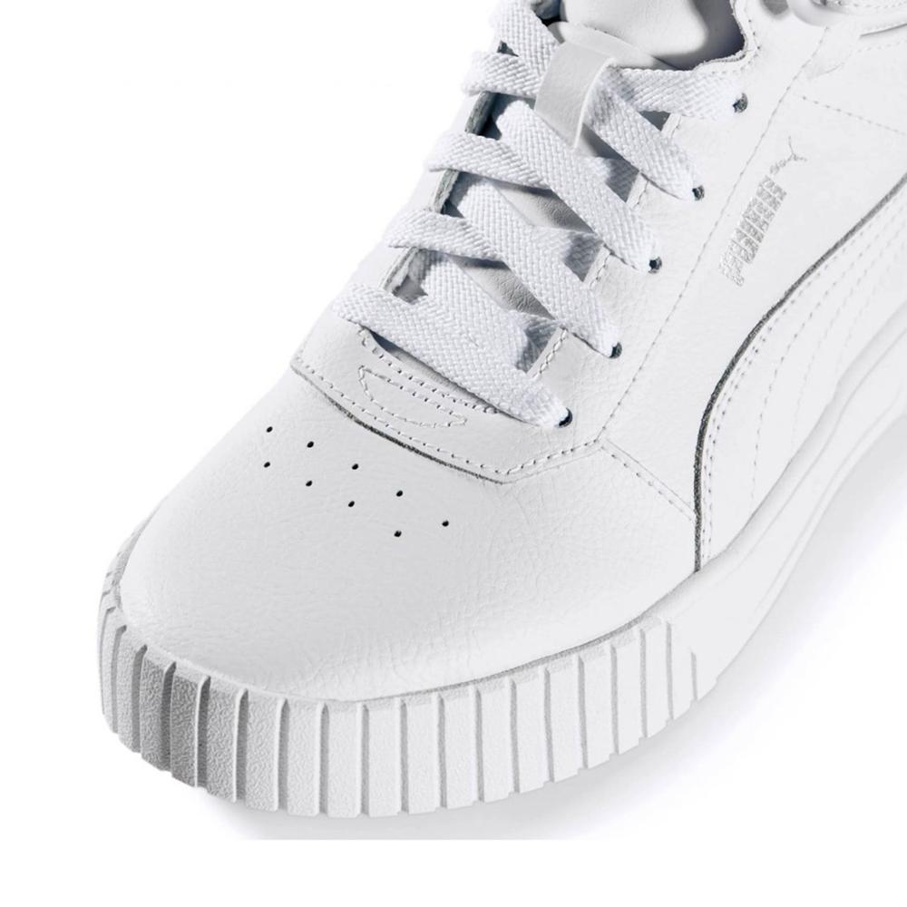 Foto 7 pulgar | Tenis Puma Carina 2.0 Mid Blancos para Mujer