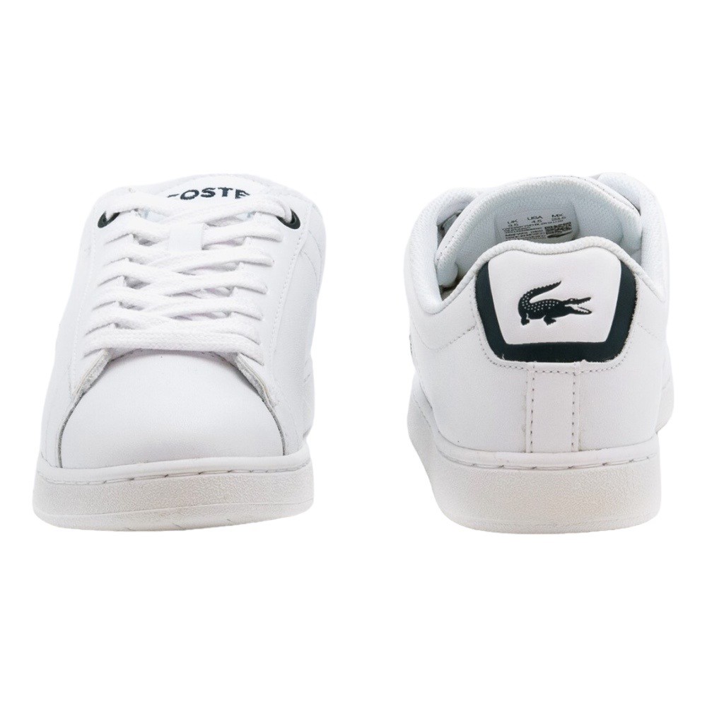 Foto 5 pulgar | Tenis Lacoste Carnaby Blanco Con Azul Marino 41suj0003mx04