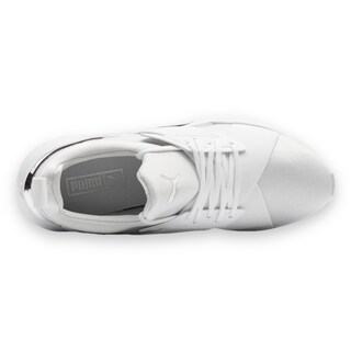 Foto 5 | Tenis Puma Muse X5 Metallic Blanco con Plateado para Mujer