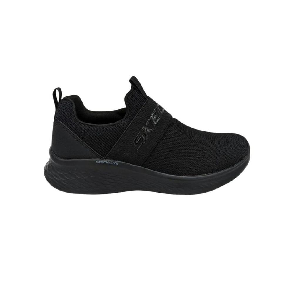 Foto 2 pulgar | Tenis Mujer Skechers Light Rush 149944 Textil Negro Color Negro