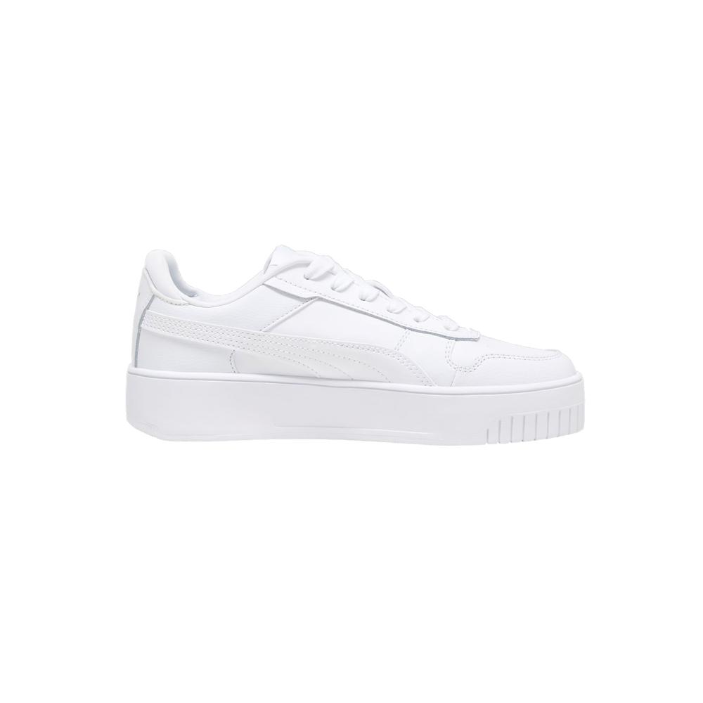 Foto 2 pulgar | Tenis Puma Jrs Carina Street Mujer Casual color Blanco