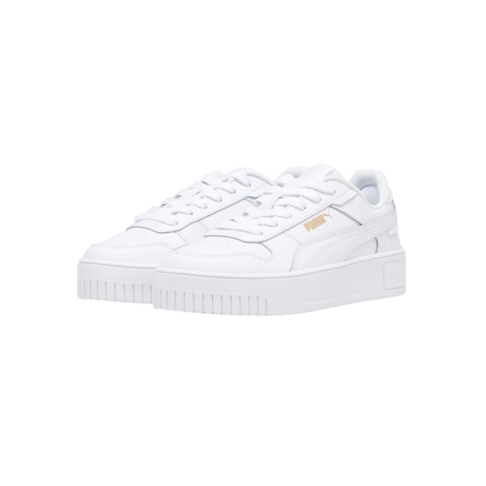 Foto 4 pulgar | Tenis Puma Jrs Carina Street Mujer Casual color Blanco