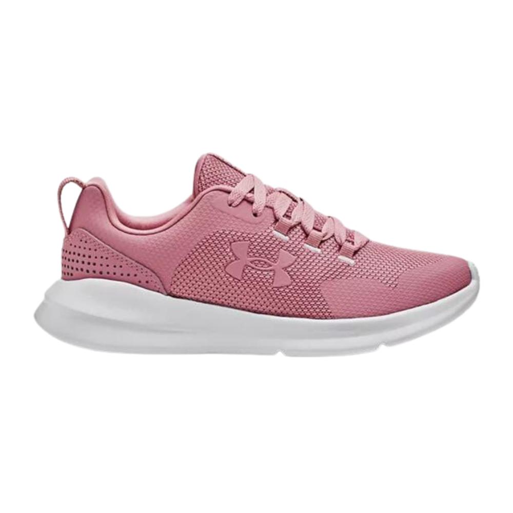 Tenis Under Armour Essential color Rosa para Mujer $1,599