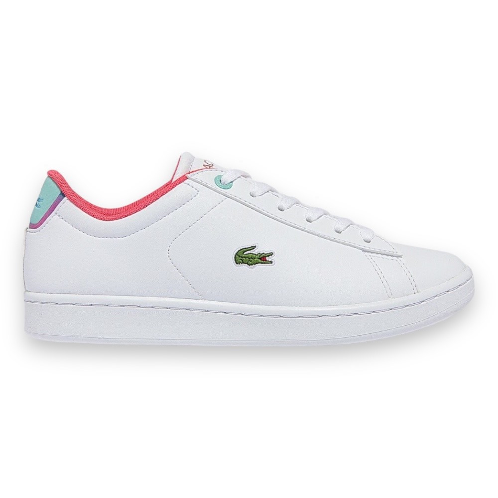 Foto 2 pulgar | Tenis Lacoste Carnaby Blancos para Mujer