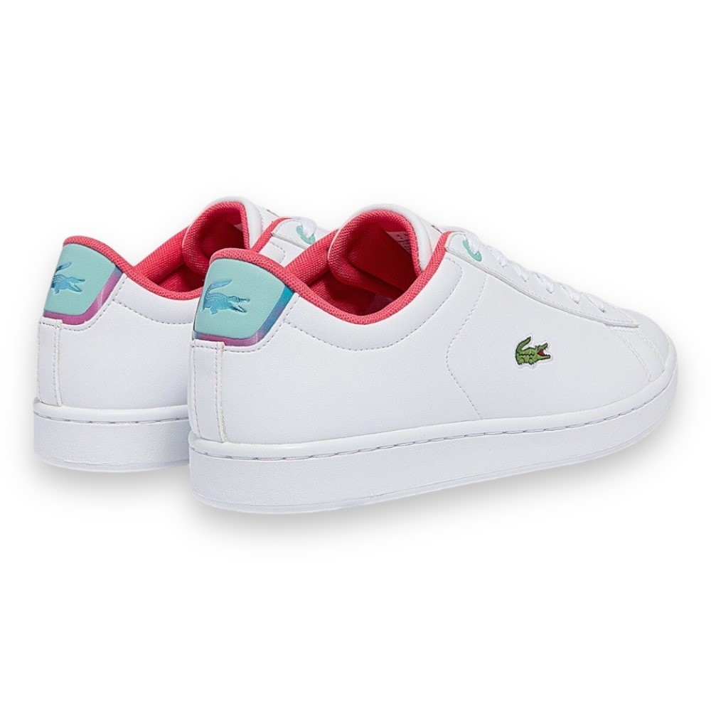 Foto 4 pulgar | Tenis Lacoste Carnaby Blancos para Mujer